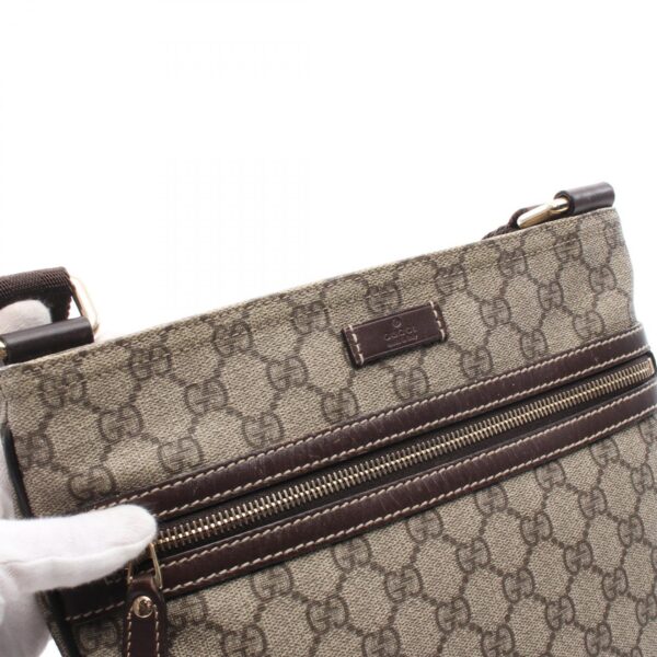 2120700049388 8 Gucci Gg Supreme Shoulder Bag Beige