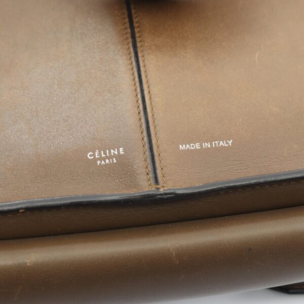 2120700051039 4 Celine Trifold Medium Leather Tote Bag Brown