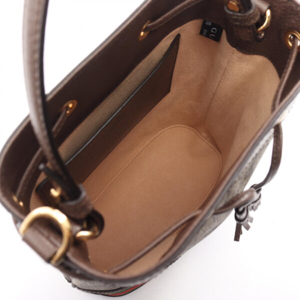 2120700053934 3 Gucci Ophidia Gg Supreme Small Bucket Handbag Brown