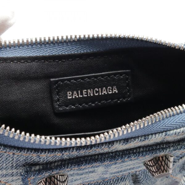 2120700057512 4 Balenciaga Le Cagole Mini Handbag Denim Blue