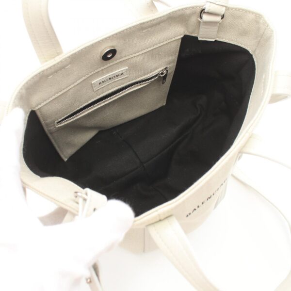 2120700064657 3 Balenciaga Everyday XS North South Handbag White