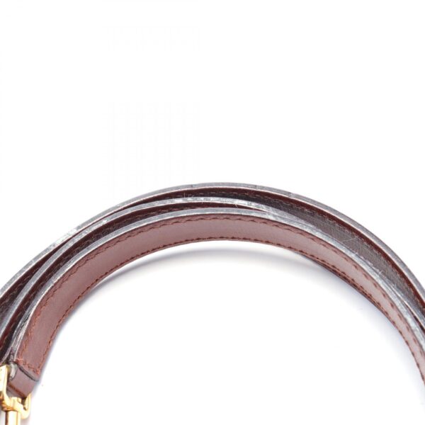 2120700130529 5 Salvatore Ferragamo Gancini Leather Handbag Brown