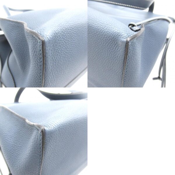 2120700131441 16c Loewe Cushion Leather Tote Bag Blue