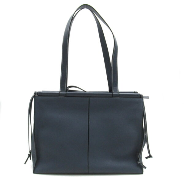 2120700131441 2 Loewe Cushion Leather Tote Bag Blue