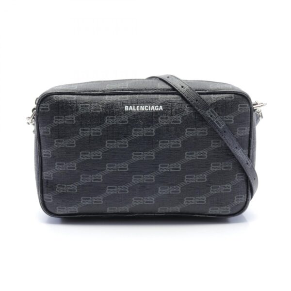 2120700132264 1 Balenciaga BB Monogram Camera Bag Black Black