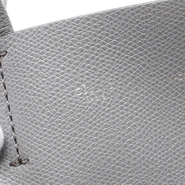 2120700132301 4 Celine Vertical Small Hippo Leather Tote Bag Gray