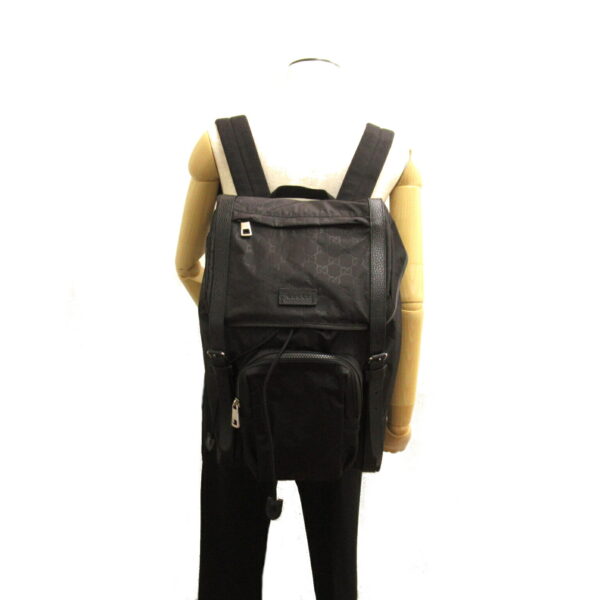 2120700132486 5 Gucci Backpack Rucksack Nylon Black