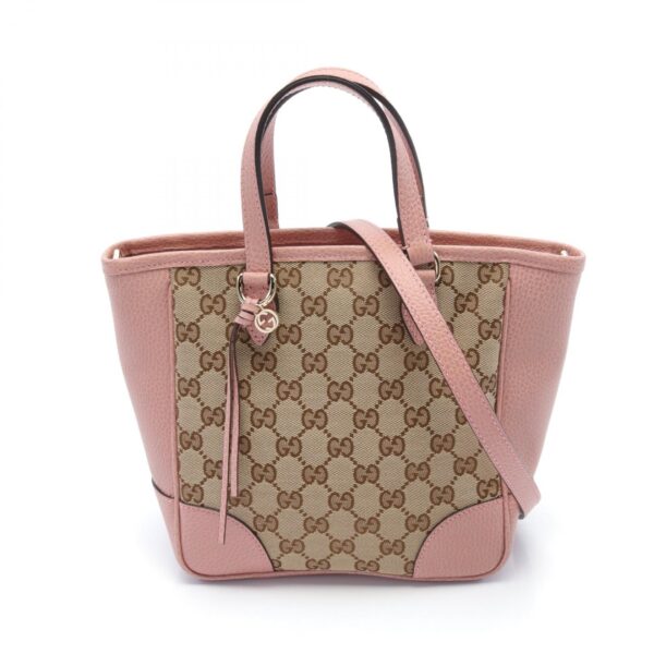 2120700138051 1 Gucci Brie Gg Tote Bag Pink