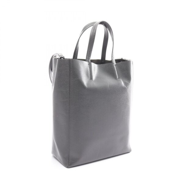 2120700138129 2 Celine Vertical Small Hippo Leather Tote Bag Gray