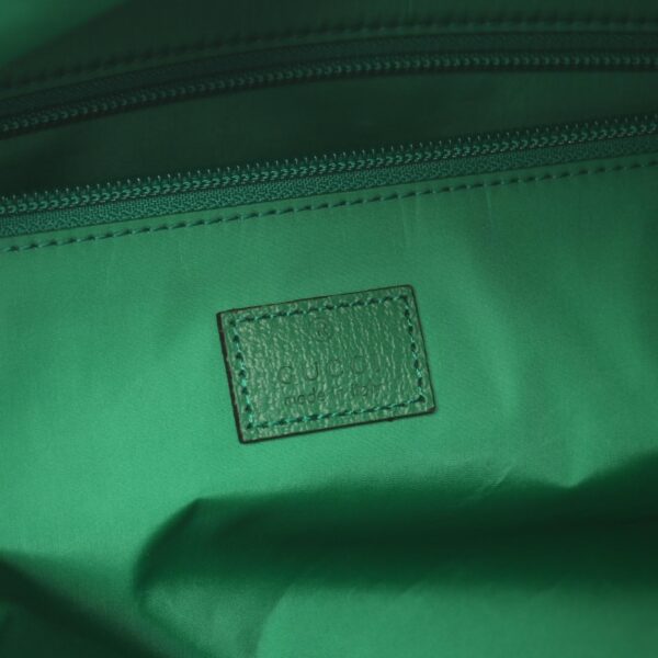 2120700141440 4 Gucci Gg Supreme Web Stripe Bag Green