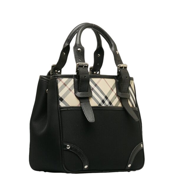 214 39351 2 Burberry Nova Check Tote Bag Black