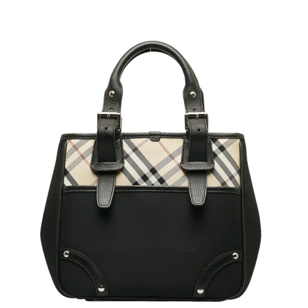 214 39351 3 Burberry Nova Check Tote Bag Black