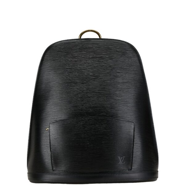 214 61386 1 Louis Vuitton Epi Cobran Backpack Black