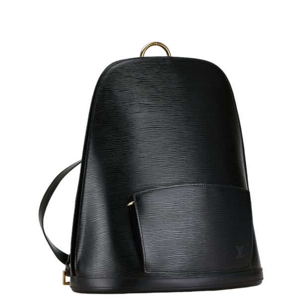 214 61386 2 Louis Vuitton Epi Cobran Backpack Black