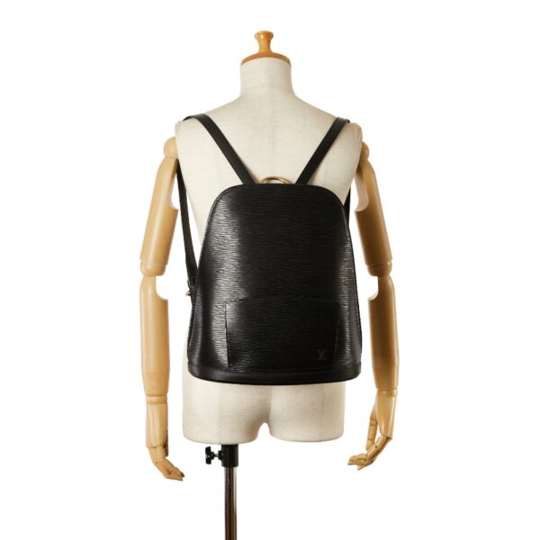 214 61386 8 Louis Vuitton Epi Cobran Backpack Black