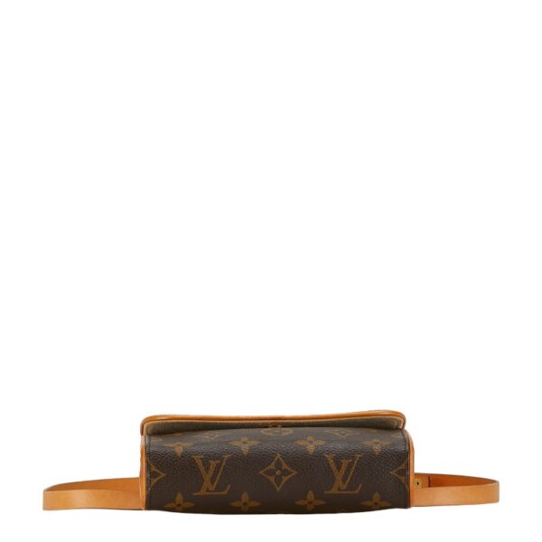 214 61388 4 Louis Vuitton Monogram Pochette Florentine Waist Bag Brown