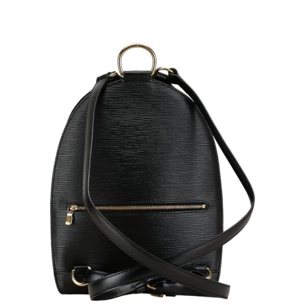 214 61394 3 Louis Vuitton Epi Mabillon Backpack Noir