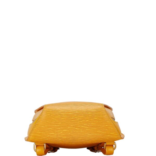 214 66141 4 Louis Vuitton Epi Mabillon Backpack Tassili Yellow