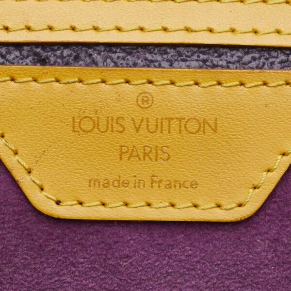 214 66141 9 Louis Vuitton Epi Mabillon Backpack Tassili Yellow