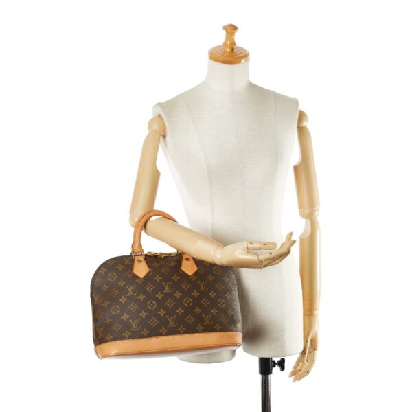 214 66143 10 Louis Vuitton Monogram Alma PM Handbag Brown