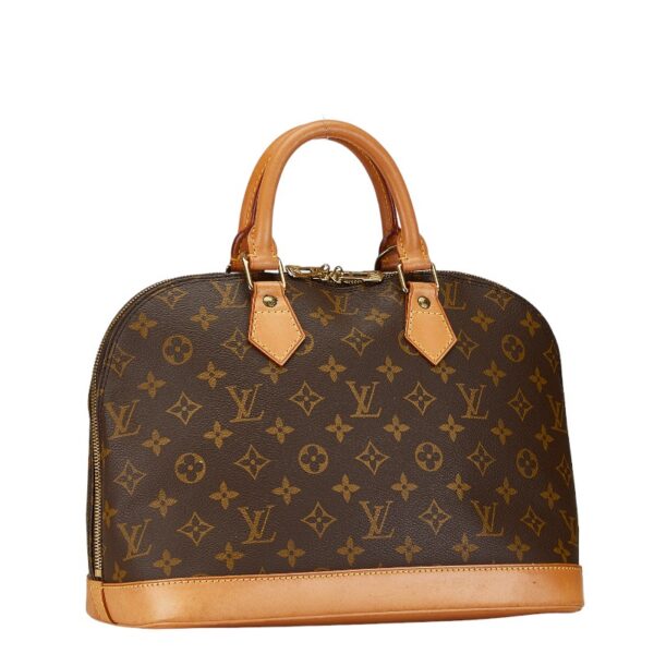 214 66143 2 Louis Vuitton Monogram Alma PM Handbag Brown