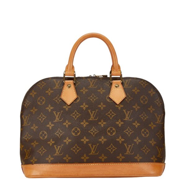 214 66143 3 Louis Vuitton Monogram Alma PM Handbag Brown