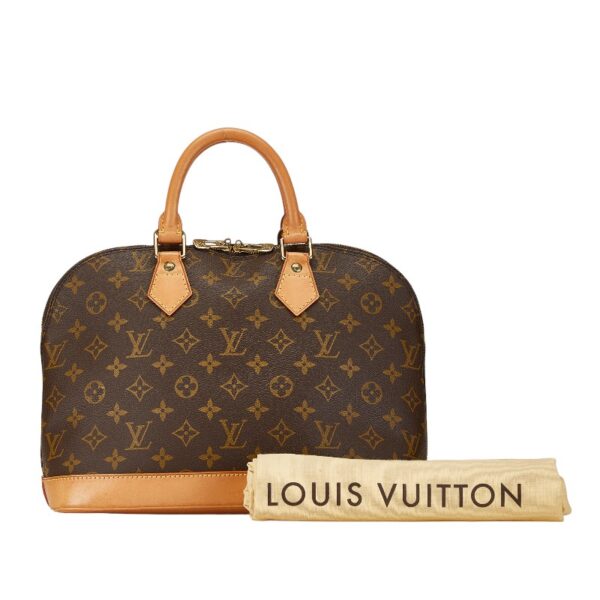 214 66143 9 Louis Vuitton Monogram Alma PM Handbag Brown