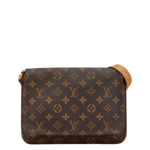 214 66145 1 Louis Vuitton Monogram Neverfull PM Tote Bag Brown