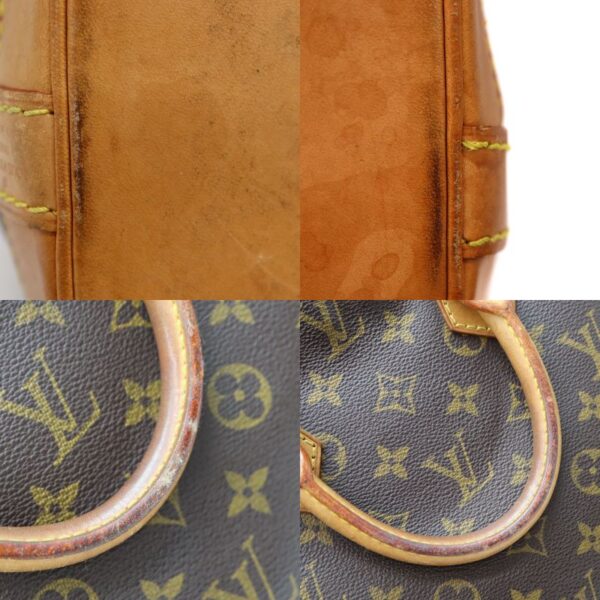 2144 11 Louis Vuitton Alma Handbag Monogram Canvas Brown