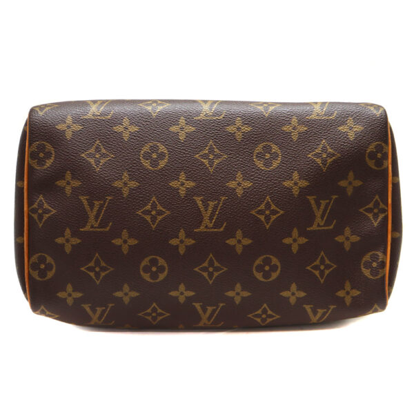 2178 5 Louis Vuitton Speedy 25 Monogram Canvas Handbag Brown