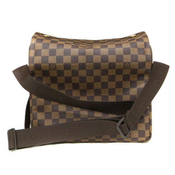 22 1057 3 Louis Vuitton Naviglio Shoulder Bag Damier Brown