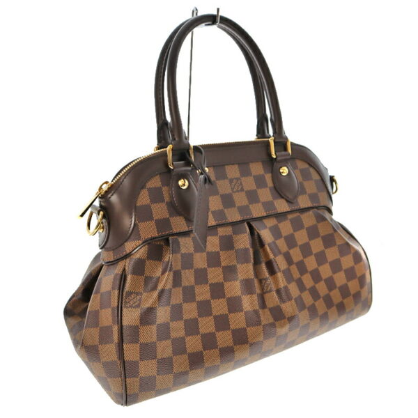 22 12 1 Louis Vuitton Trevi PM Handbag Damier Canvas Brown