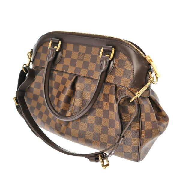 22 12 2 Louis Vuitton Trevi PM Handbag Damier Canvas Brown