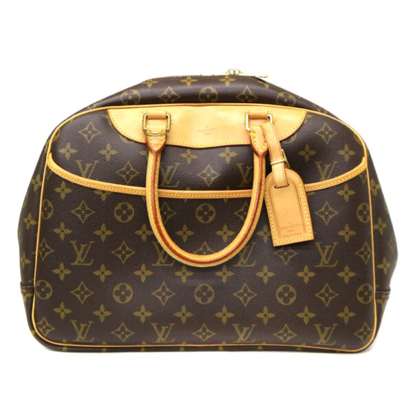 22 1356 2 Louis Vuitton Bowling Vanity Handbag Monogram