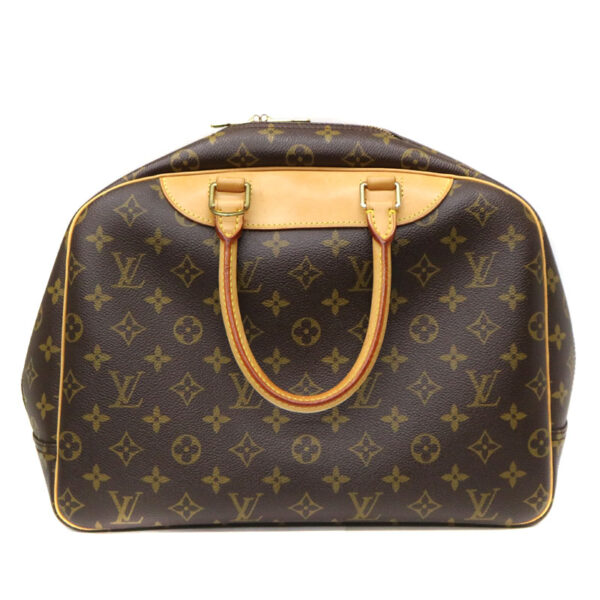 22 1356 3 Louis Vuitton Bowling Vanity Handbag Monogram