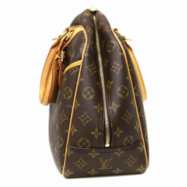 22 1356 5 Louis Vuitton Bowling Vanity Handbag Monogram