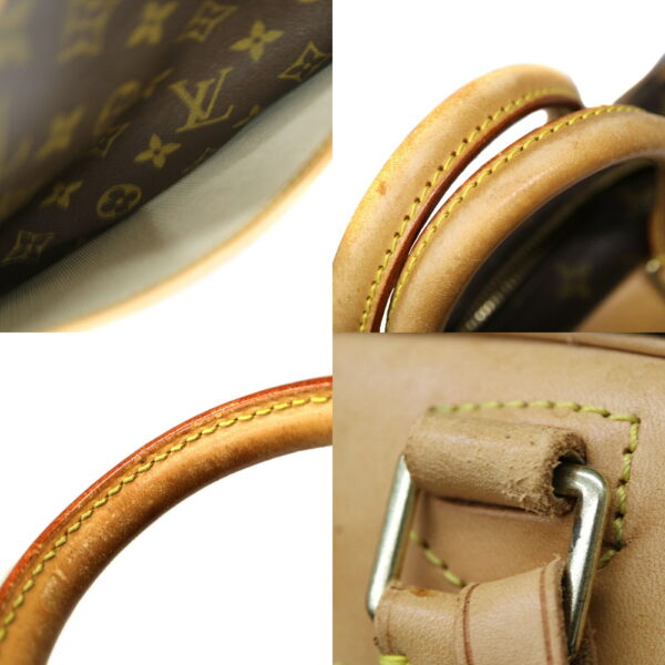 22 1356 9 Louis Vuitton Bowling Vanity Handbag Monogram