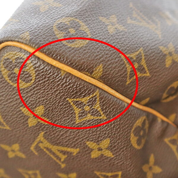 22 1428 14 Louis Vuitton Speedy 35 Handbag Monogram Canvas Brown