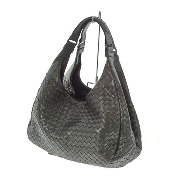 22 1498 1 Bottega Veneta Intrecciato Shoulder Bag Leather