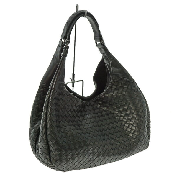 22 1498 22 Bottega Veneta Intrecciato Shoulder Bag Leather