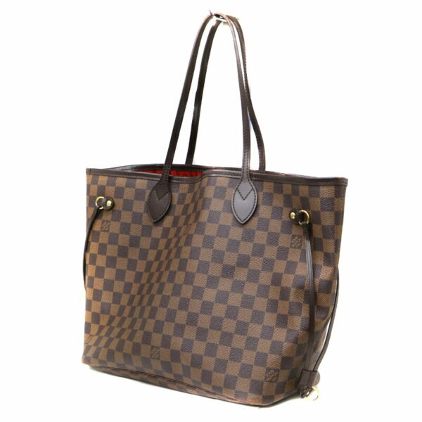 22 1718 1 Louis Vuitton Neverfull MM Tote Bag Damier Brown