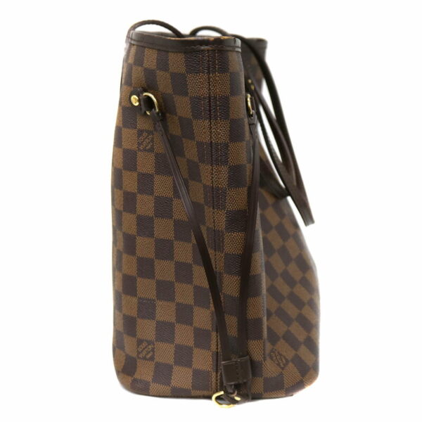 22 1718 4 Louis Vuitton Neverfull MM Tote Bag Damier Brown