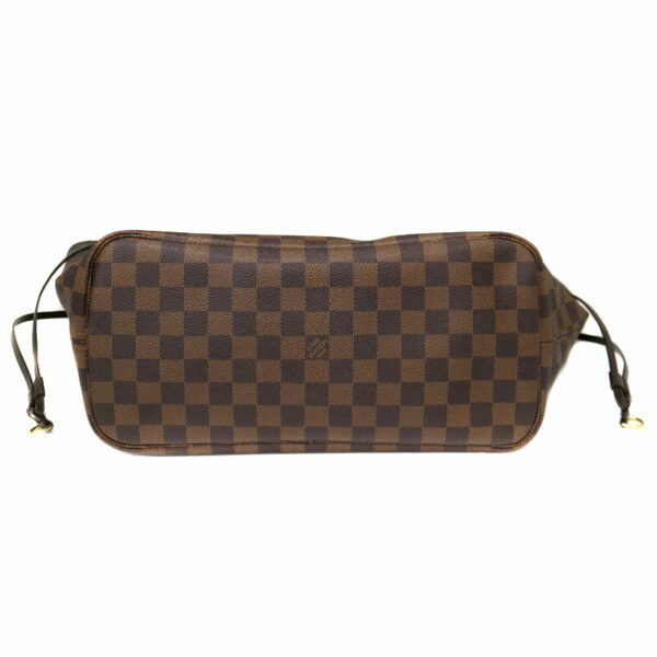 22 1718 6 Louis Vuitton Neverfull MM Tote Bag Damier Brown