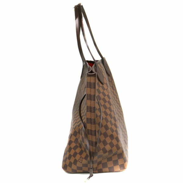 22 1738 4 Louis Vuitton Neverfull GM Tote Bag Damier Brown