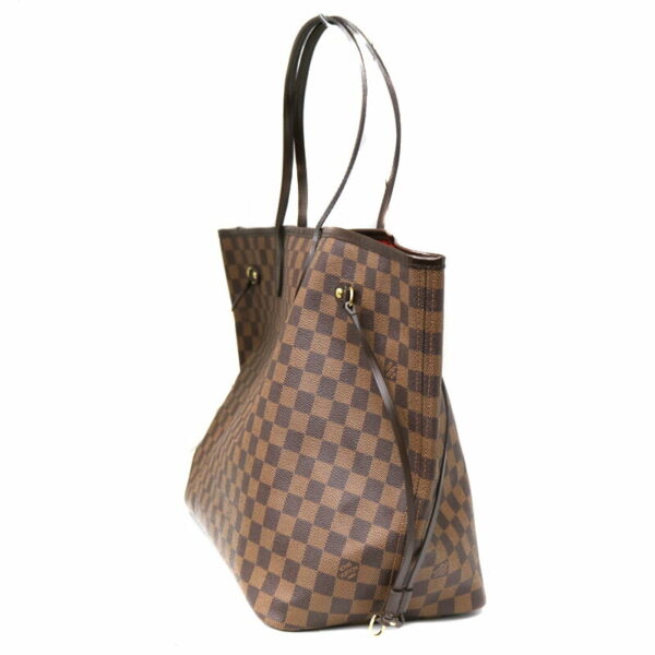 22 1738 5 Louis Vuitton Neverfull GM Tote Bag Damier Brown