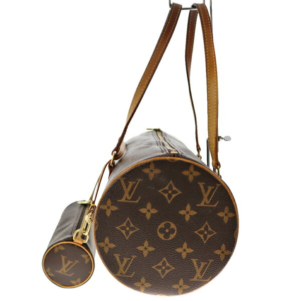 22 1980 3 Louis Vuitton Papillon 30 Monogram Canvas Brown Shoulder Bag