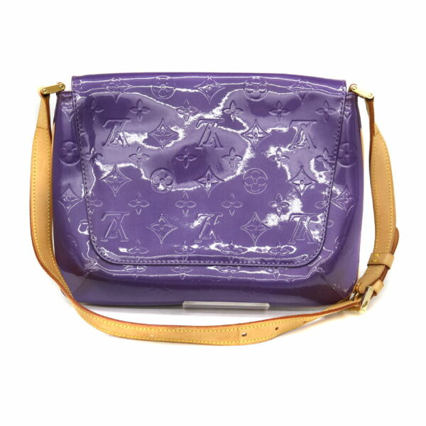 22 1998 2 Louis Vuitton Thompson Street Shoulder Bag Monogram Vernis Patent Leather Purple