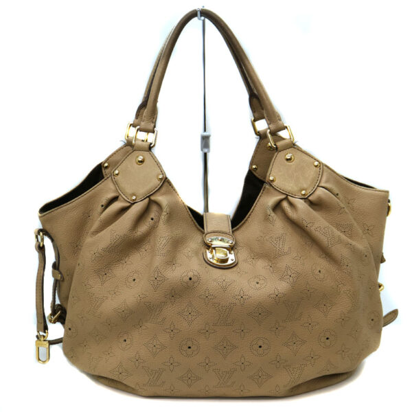 22 206 1 Louis Vuitton Mahina XL Tote Bag Mahina Beige