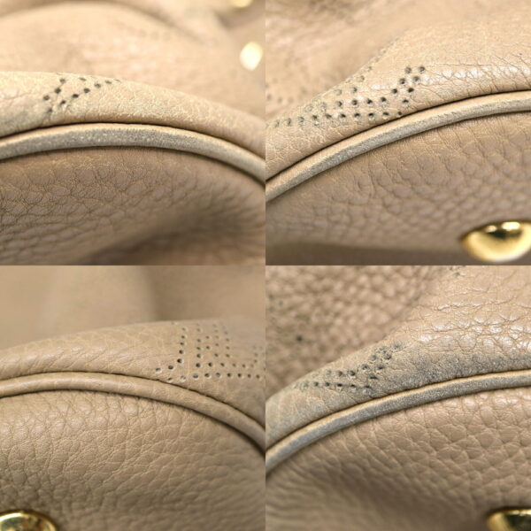 22 206 2 3 Louis Vuitton Mahina XL Tote Bag Mahina Beige