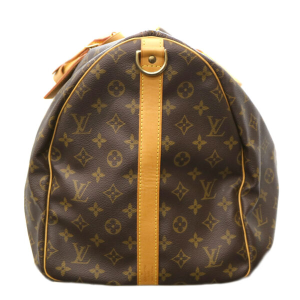 22 2070 3 Louis Vuitton Keepall Bandouliere 55 Bag Monogram Brown